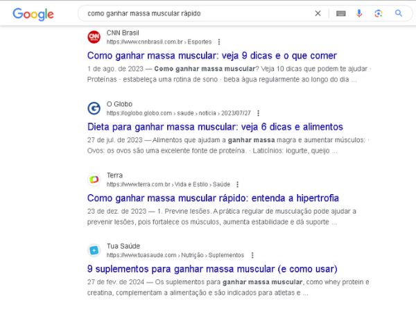 resultados de pesquisa no google 3